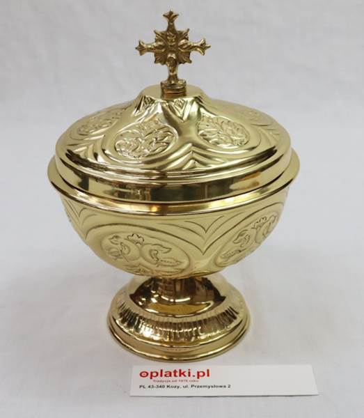 Łódka do kadzidła JS 1041 mosiądz 