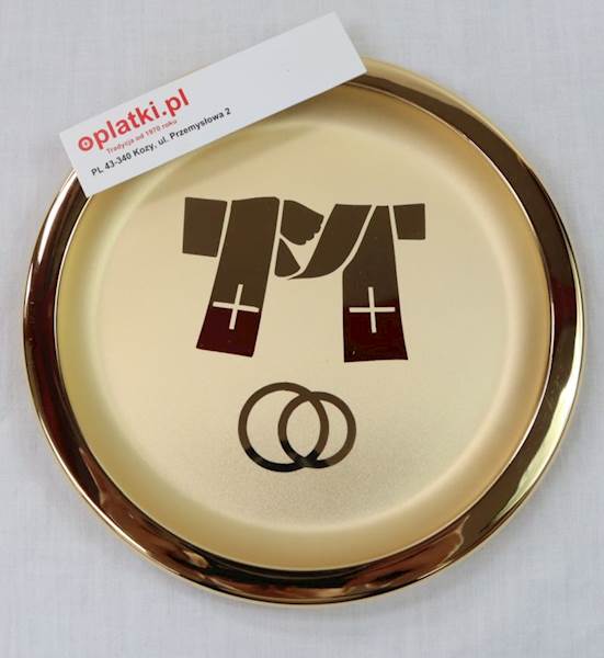 Tacka zdobiona na obrączki