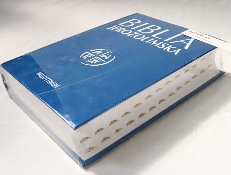 Biblia Jerozolimska z paginatorami  Pal