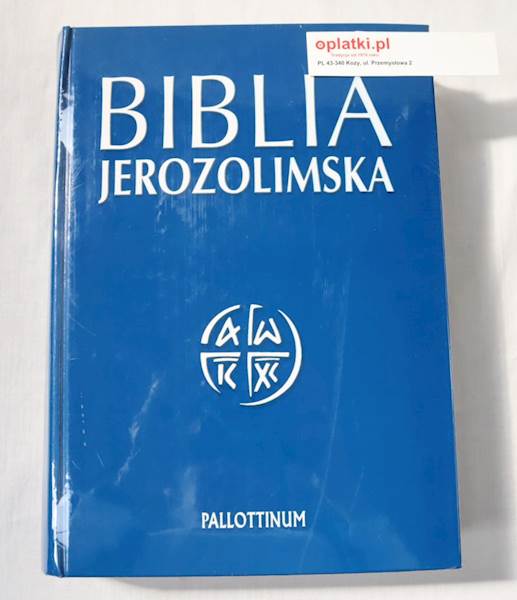 Biblia Jerozolimska z paginatorami  Pal