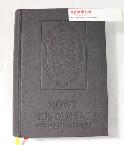 Nowy Testament wyd. Jubileuszowe WDŚK