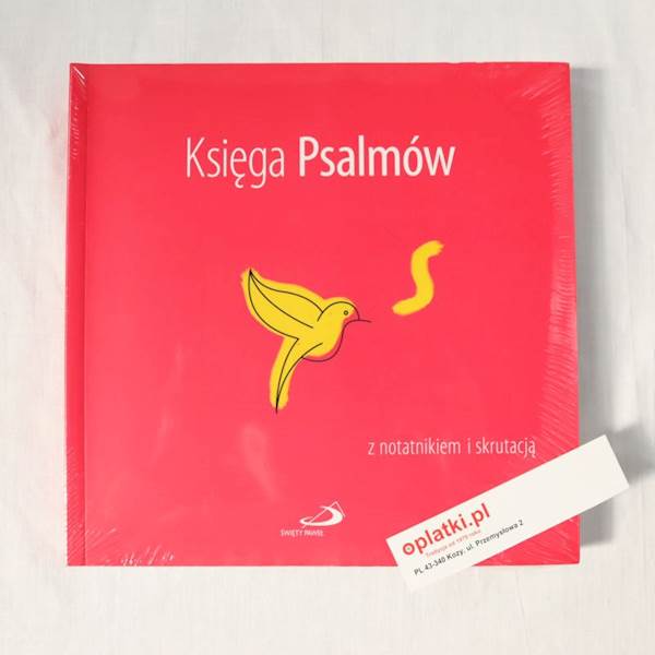 Księga Psalmów z notatnikiem i skrutacją   ED