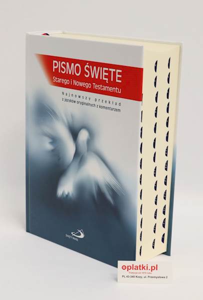 Pismo Św.ST i NT pagin duży Najnow.P. z j.oryg ED