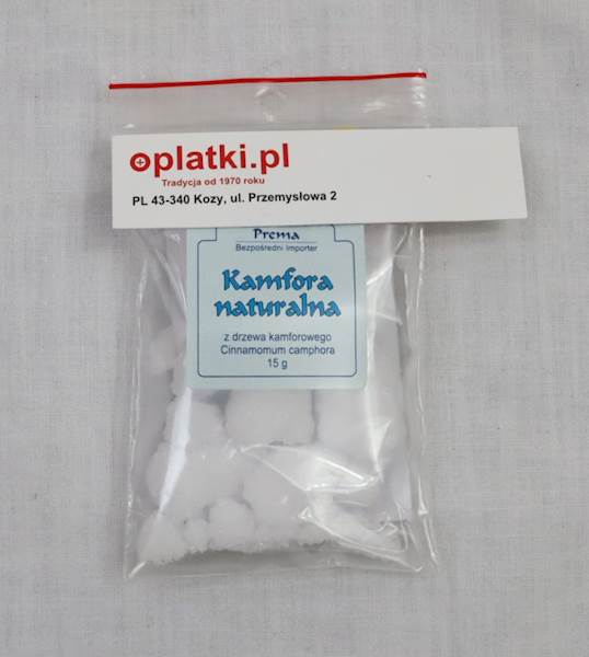 Kamfora naturalna 15g   PR