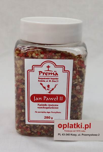 Kadzidło JP.II  Żywiczne Standa. 280g