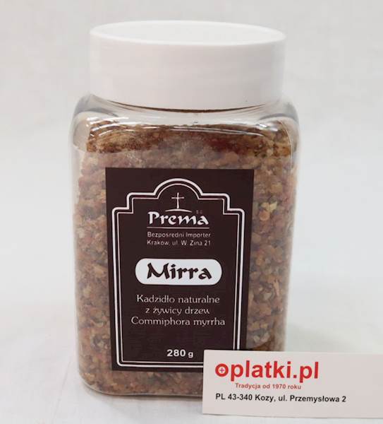 Mirra Żywica Drzew Commiphora Myrrha 280g