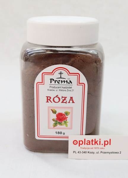 Kadzidło RÓŻA proszkowe Zapachy Świata 180g
