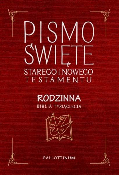 Biblia Tysiąclecia ST i NT Rodzinna PALL złocona