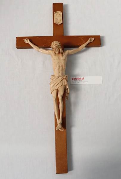 Krzyż rzeźbiony 9A, wym. 24/44 cm