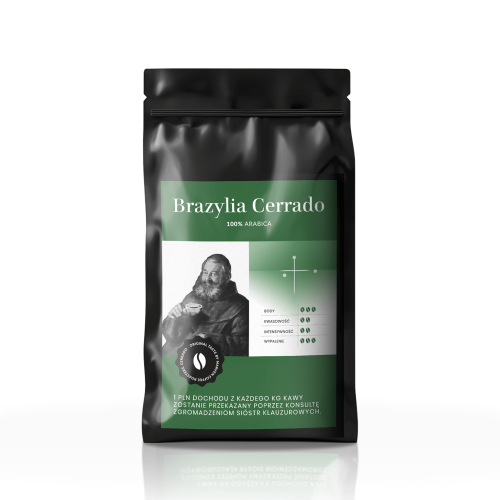 Kawa Zakonna BRAZYLIA CERRADO 1 kg ziarno
