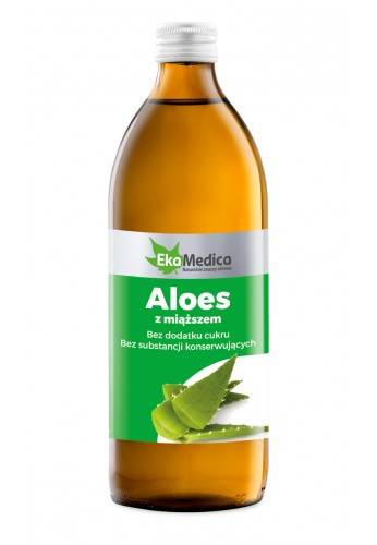 Aloes z miąższem 1l Suplement diety