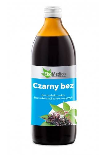 Czarny bez 0,5L Suplement diety 5V