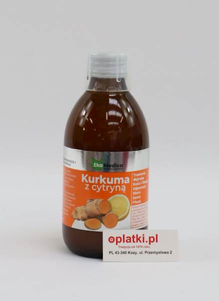 Kurkuma z cytryną 250ml 