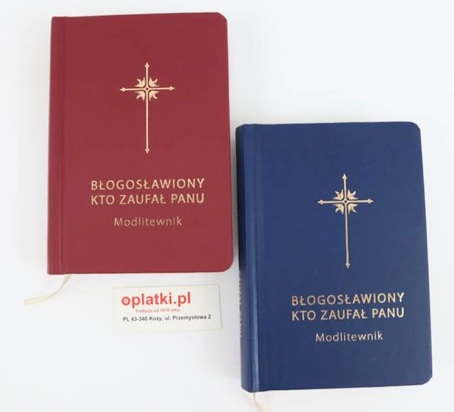 Modlitewnik - Błogosławiony Kto Zaufał WM