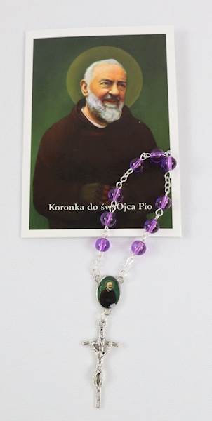 Koronka do Św. Ojca Pio  JS R1377