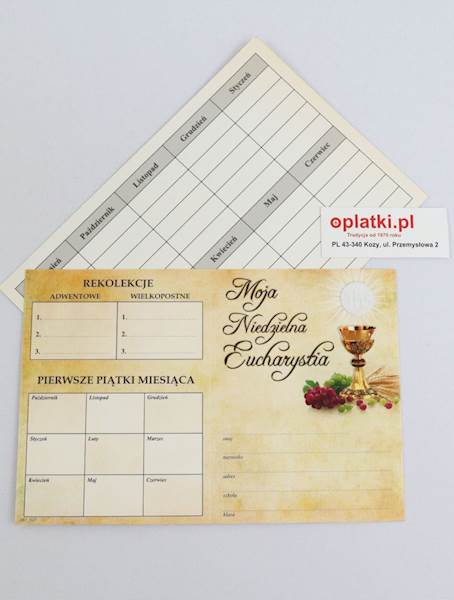 Moja Niedzielna Eucharystia 1szt.