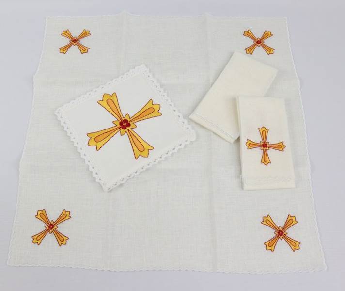 Komplet Kielichowy KKL/080//04 100% Len