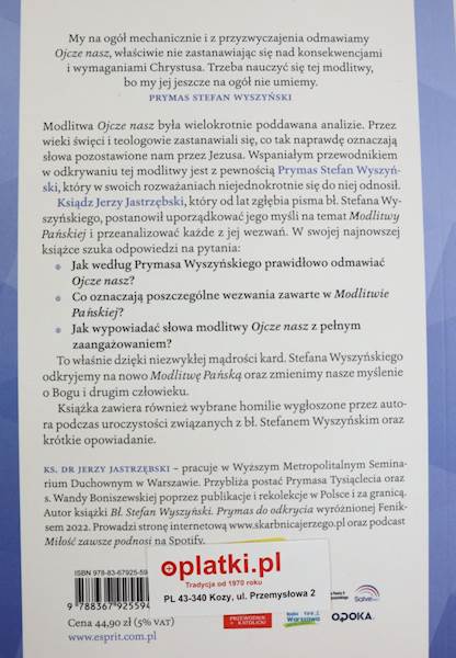 Modlitwa Doskonała Ks. J. Jastrzębski   EST