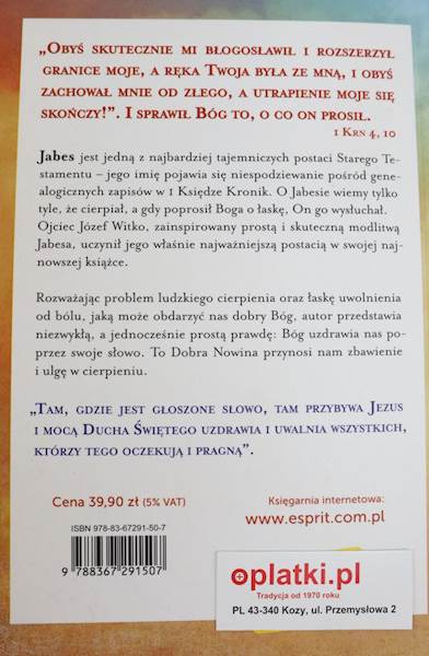 Obyś skutecznie Mi błogosławił wyd.II O.J. Witko