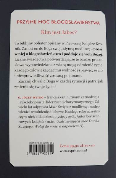 Jabes Modlitwa i Błogosławieństwo ...wyd.II  EST