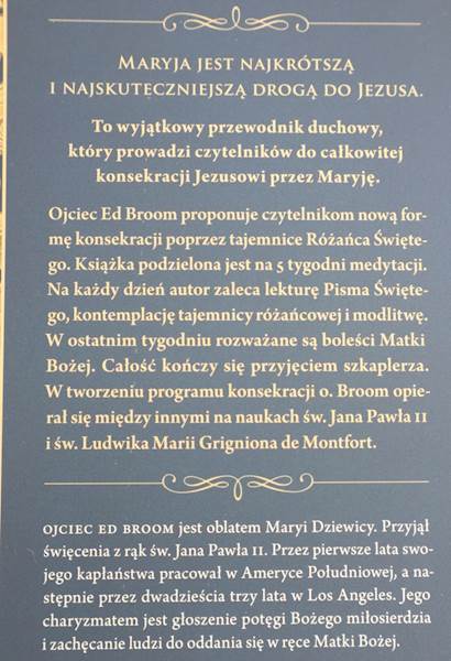 Konsekracja przez Tajemnice Różańca 