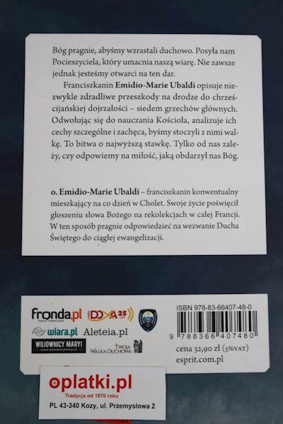 Siedem przeszkód do życia w Duchu Świętym EST