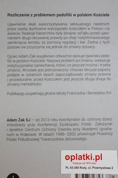 Wierzchołek Góry Lodowej Kosciół i pedofilia  WAM