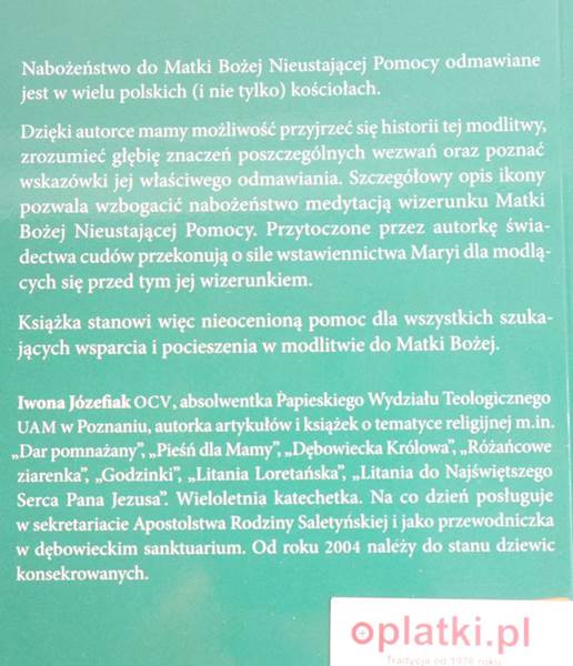 Nabożeństwo do MB Nieustającej Pomocy M