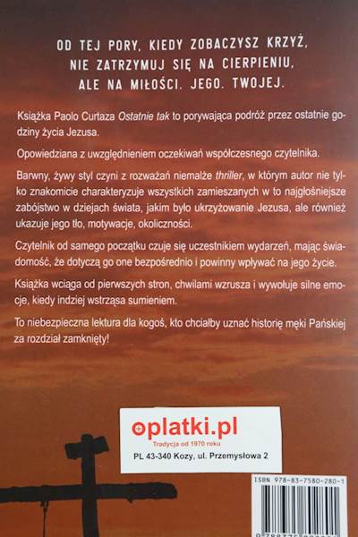 Ostatnie Tak Bóg który umiera jak pies