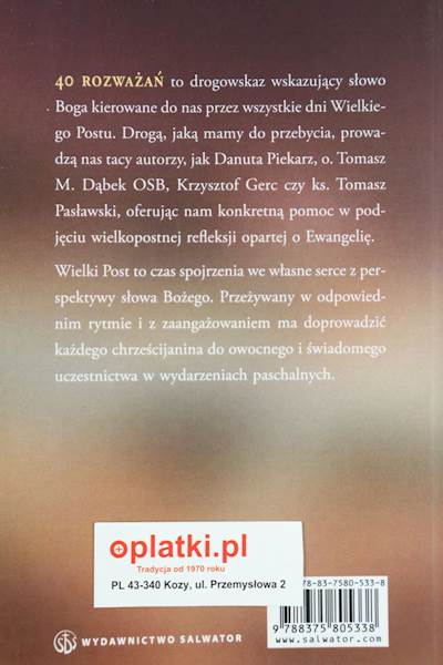 40 Rozważań na Wielki Post WSL