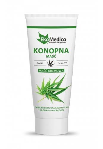 Maść kremowa Konopna 200ml EkaMedica