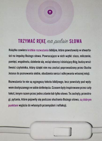 Trzymać rękę na pulsie Słowa Rok C  WSL