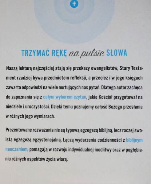 Trzymać rękę na pulsie Słowa Rok B  WSL