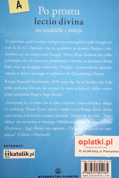 Po prostu Lectio Divina Rok A WSL