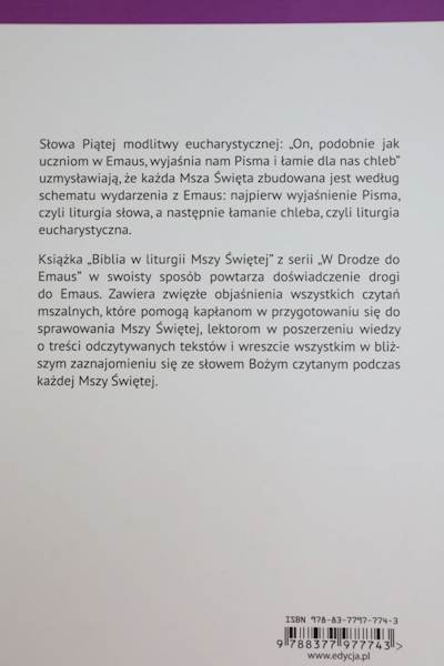 Biblia w Liturgii Mszy Świętej Wielki Post T.2