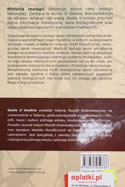 Historia Teologii - Epoka Odrodzenia WM