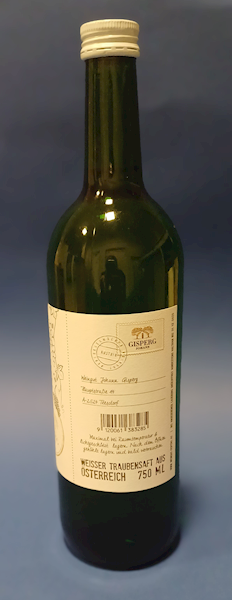 Sok z winogron 100% do odprawiania Mszy Św. 0,75L