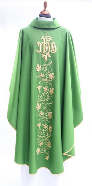 Ornat + stuła CHASUBLES 18-7006-01 green