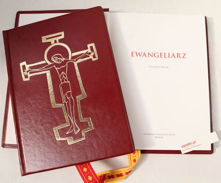 Ewangeliarz Na Niedziele i Święta biały  PAL