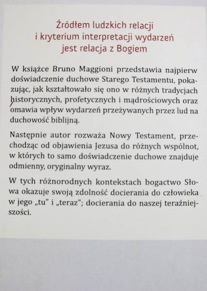 Bóg Wierny Historii  SL Wyprzedaż