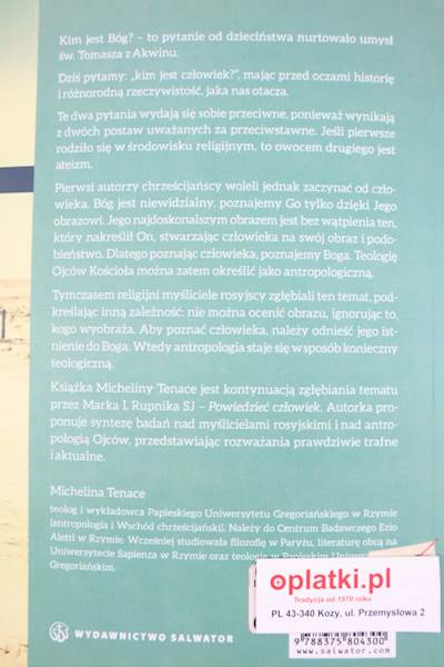 Powiedzieć Człowiek II t.Od obrazu Boga..
