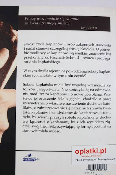Dlaczego modlimy się za kapłanów ? 