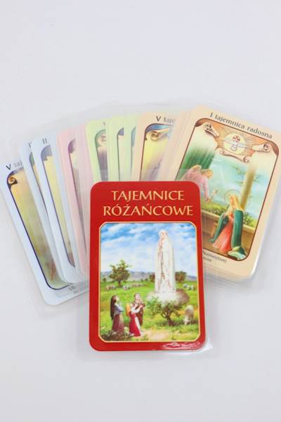 Tajemnice Różańca laminowane WDS