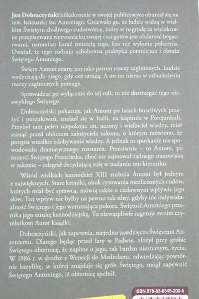 Ptaki śpiewają ryby słuchają Powieść o Św.Antonim 