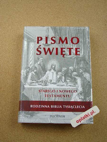 Biblia Tysiąclecia ST i NT  Rodzinna PALL biała