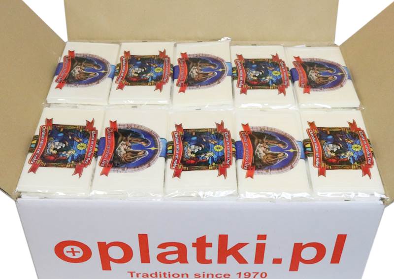 Komplet opłatków (3db+2mb) CLASSIC (karton 200szt)