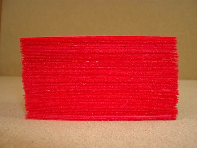 Opłatek wigil.duży kolor Różowy DKR  (155x85mm)