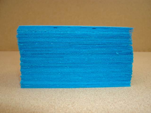 Opłatek wigil.duży kolor Niebieski DKN (155x85mm)