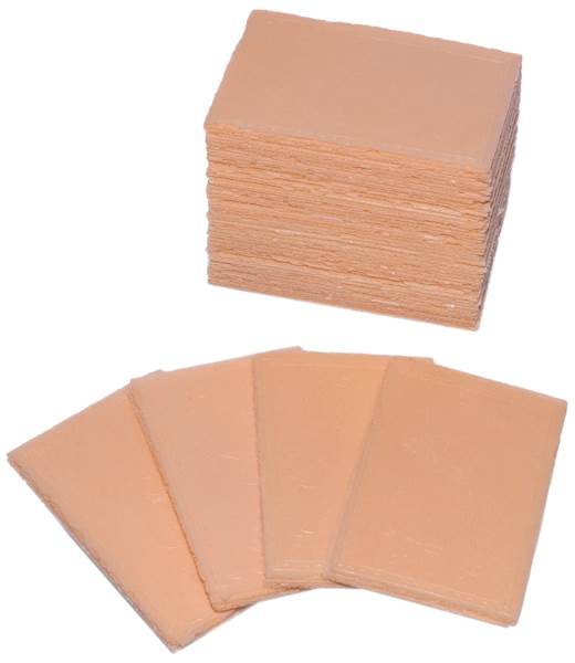 Opłatek wigil.mały kolor.Pomarańcz MKP (100x62mm)