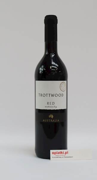 TROTTWOOD CZERWONE 0,75L półwytr.